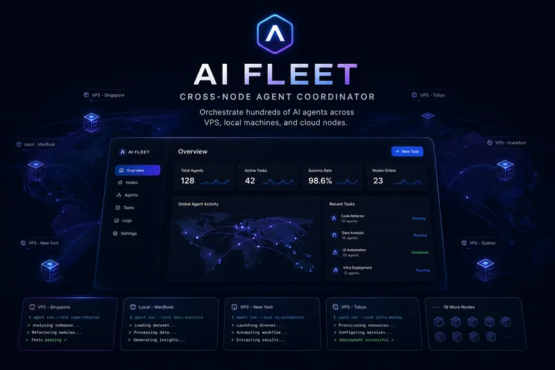 AI Fleet / 跨节点 Agent 调度器